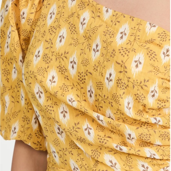 NWT! Veronica Beard Virginia Floral One- Shoulder Maxi Dress - Picture 9 of 10